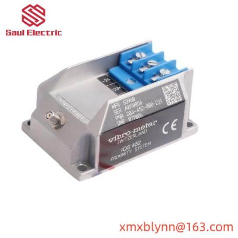 VIBRO Meter IQS452 204-452-000-221 Signal Amplifier - Precision Control for Industrial Automation