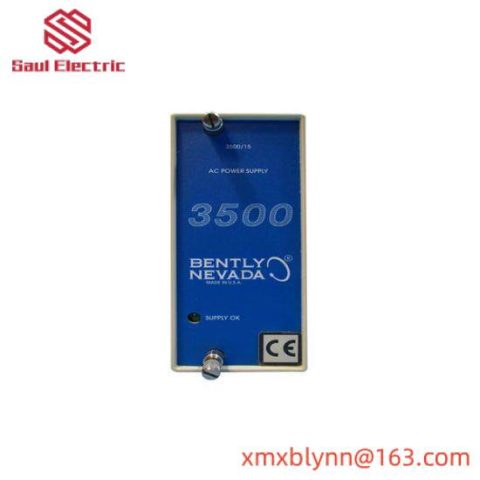 Bently Nevada 3500/15E AC Power Supply Module; Producer: bently-nevada