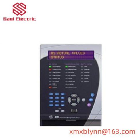 GE Fanuc SR489-P5-HI-A20: Comprehensive Motor Protection System