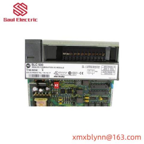 Allen-Bradley 1746-NIO4I Analog Combination Module, Industrial Control Solution