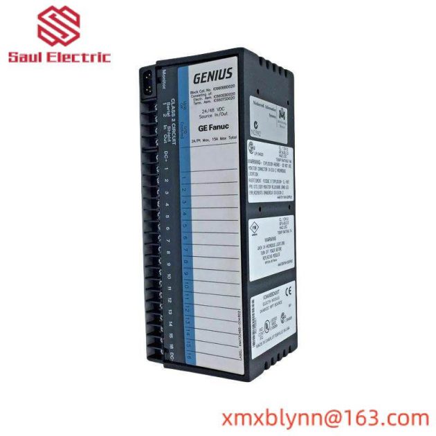 GE IC660BBD020 Genius I/O Module - 16 Channel Output Block for Industrial Control Systems