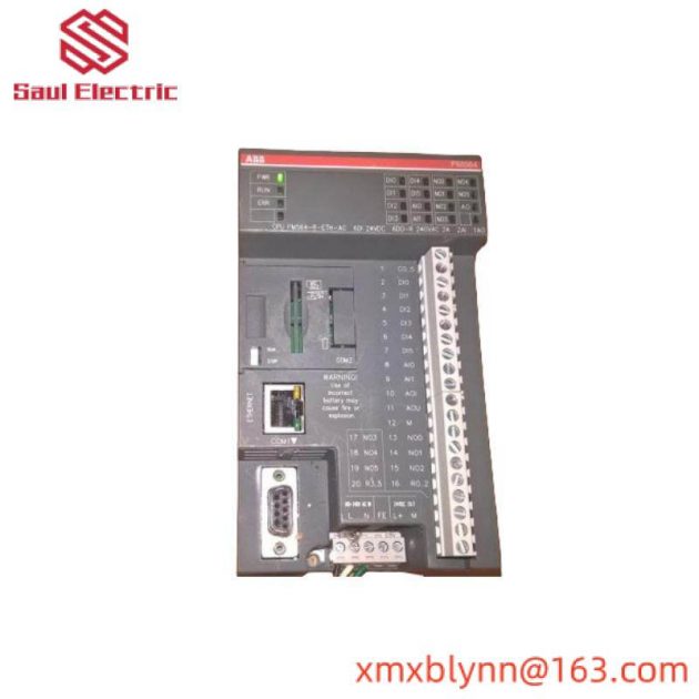 ABB PM564-R-ETH A0 - Advanced Industrial PLC Central Processing Unit