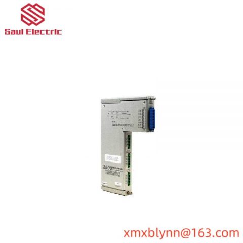 Bently Nevada 3500/61 136711-02: High-Performance I/O Module with Internal Barriers and Terminations