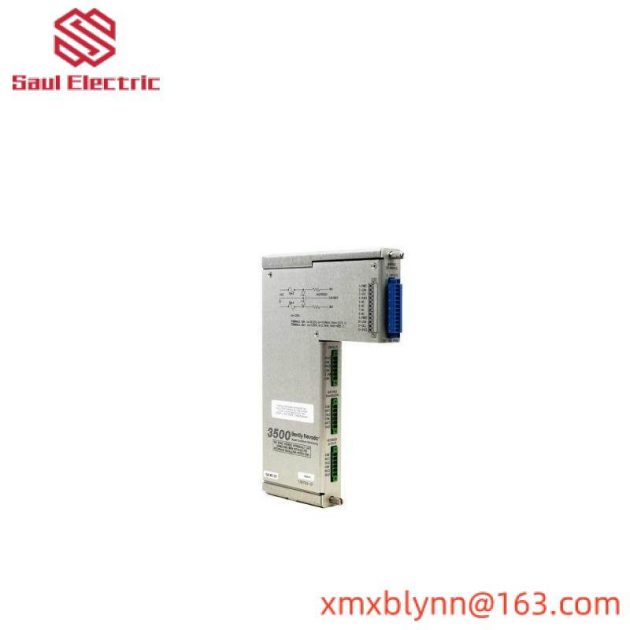 Bently Nevada 3500/61 136711-02: High-Performance I/O Module with Internal Barriers and Terminations
