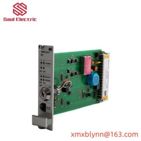 EPRO EMERSON MMS 6831 Interface Card - PLC Module