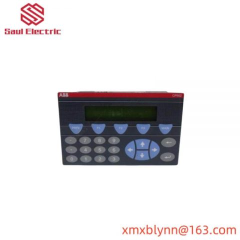 ABB CP502 PLC - Text Display Panel for Industrial Automation