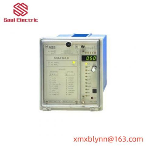 ABB SPAJ 142 C-AA: Overcurrent Relay, Engineered for Precision Control