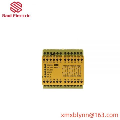 PILZ PNOZ 11 Series Dual-Channel Safety Relay - For Industrial Control Systems