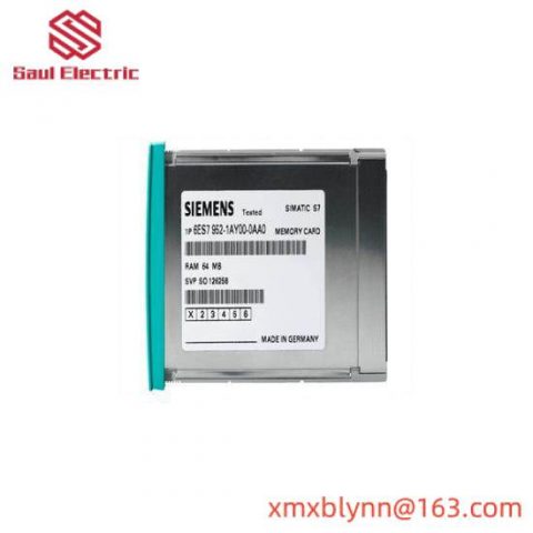 Siemens 6ES7952-1AS00-0AA0 RAM Memory Card