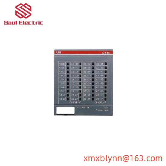 abb_ai523_1sap250300r0001_analog_input_module.jpg ABB AI523 1SAP250300R0001 Analog Input Module: Industrial Automation Innovation at its Best