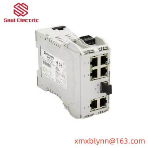 Rockwell Stratix 2000 3+1 Port Ethernet Switch A-B 1783-US06T01F
