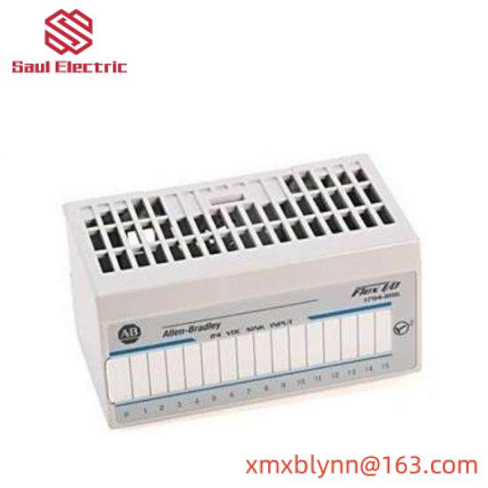 1794-ib16xob16p_flex_i_o_module.jpg Allen Bradley 1794-IB16XOB16P Integrated I/O Flex Module for Industrial Automation
