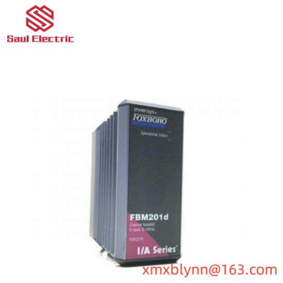 fbm201d_p0922yk_analog_input_module_foxboro.jpg FOXBORO P61410131161 High Precision Module for Industrial Control Systems