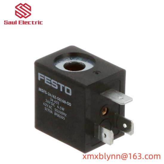 festo_msfg-24_42-50_60_solenoid_coil.jpg Festo CPX-M-FB34, Modular Control System for Industrial Automation