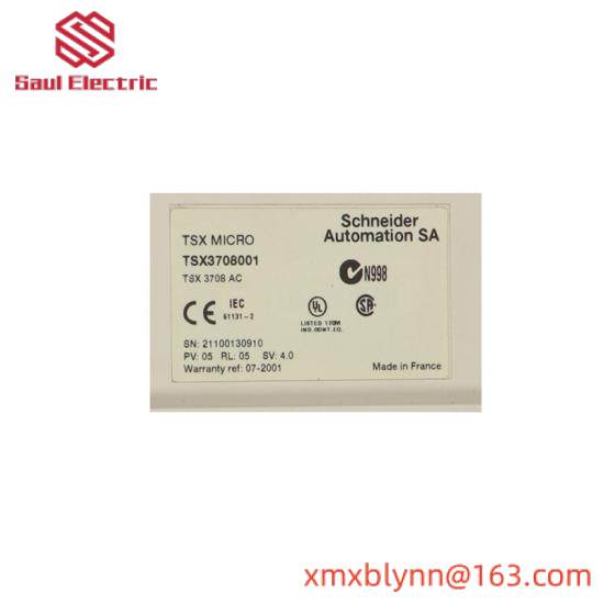 schneider_sx3708001_brand_new.jpg Schneider SX3708001 - Industrial Control Module for Advanced Automation Solutions