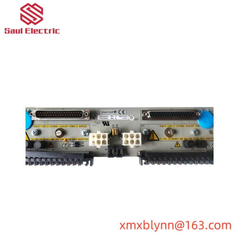 emerson_ovation_3a99266g01_local_input_output_transition_panel.jpg Emerson IC609SJR102RR Series 1 Junior Controller, Programmable Logic Module for Industrial Automation