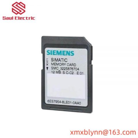 Siemens 6ES7954-8LP03-0AA0 Memory Card: Industrial Control Module, Advanced Technology for Enhanced Performance