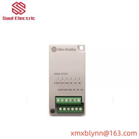 AB Industries 2080-RTD2 RTD Input Module, Temperature Sensing & Control Solutions