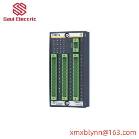 Bachmann DIO 216 - Industrial PLC Module, Digital I/O, Max. 16 Channels