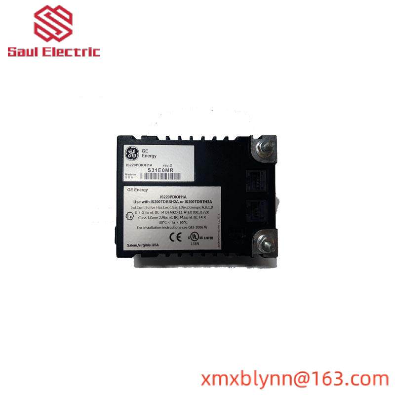 is220pdioh1a_rev_d_ge_boards_turbine_control.jpg GE IS220PDIOH1A REV D: High-Performance PLC Boards & Turbine Control Solutions