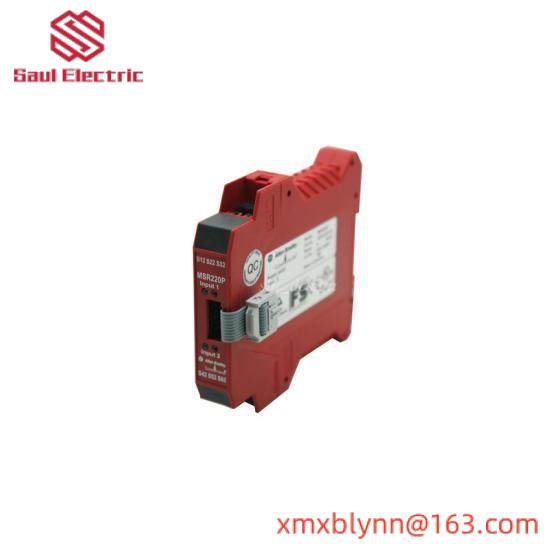 440r-h23178_safety_relay.jpg Guardmaster 440R-H23178 MSR220P Safety Relay, Rockwell Automation