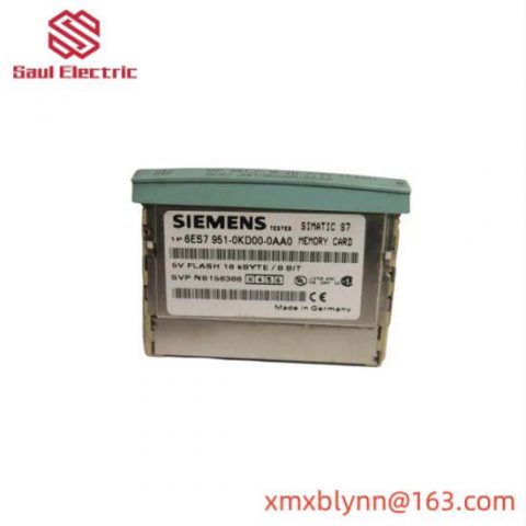 SIEMENS 6ES7951-0KD00-0AA0: Memory Card for Industrial Control Systems