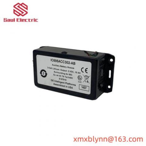 GE FANUC IC695ACC302AB Battery Module: Advanced Power Supply Solution