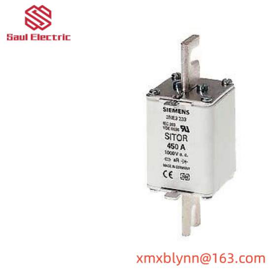 siemens_3ne3335.jpg Siemens SITOR Fuse Link, 3NE3335, Circuit Protection Module